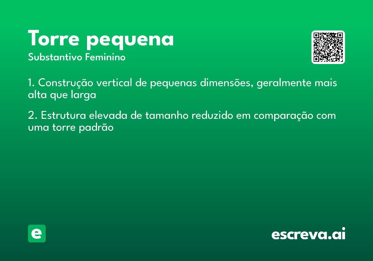 torre pequena