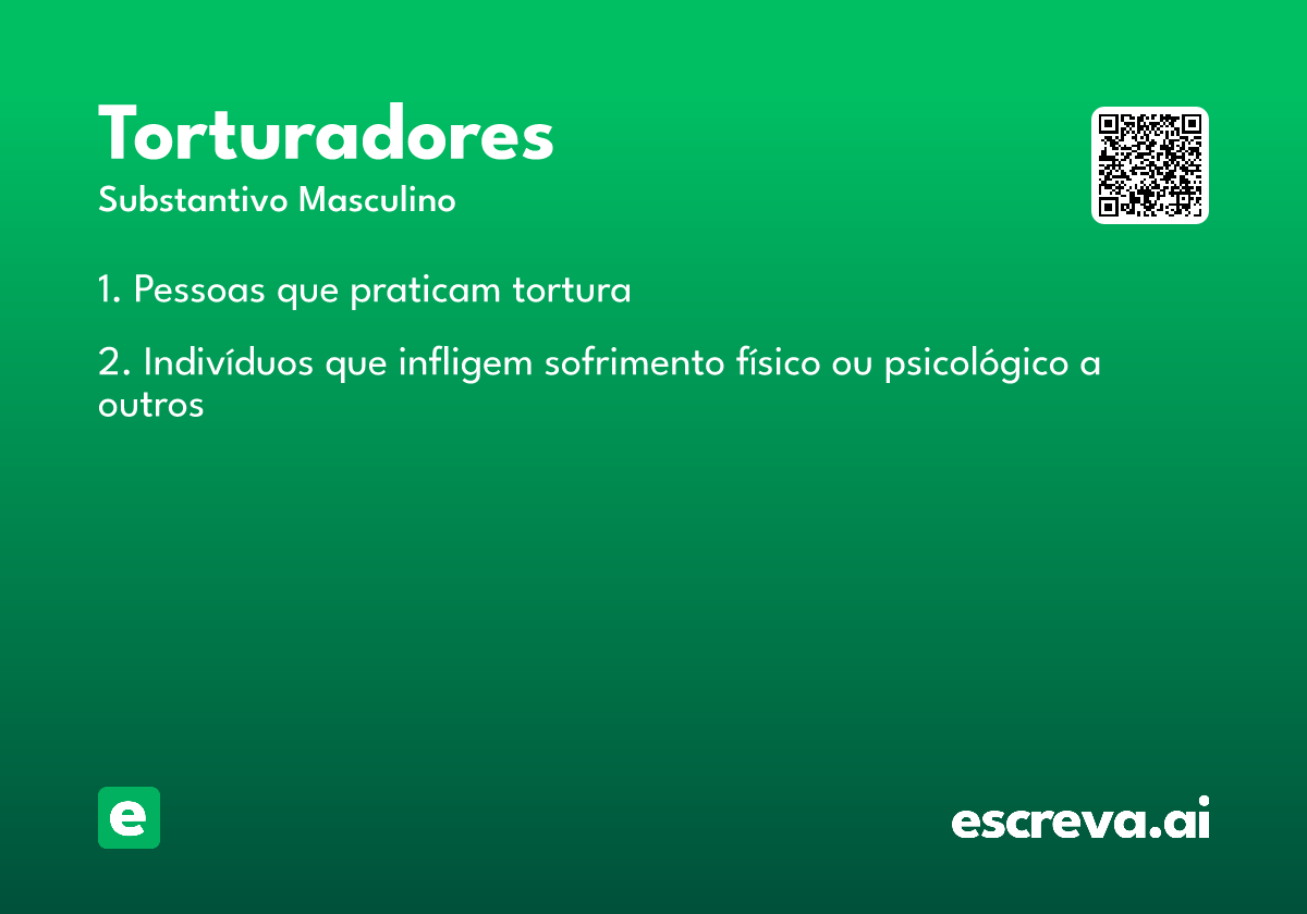 torturadores