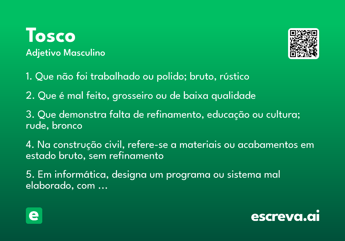 tosco