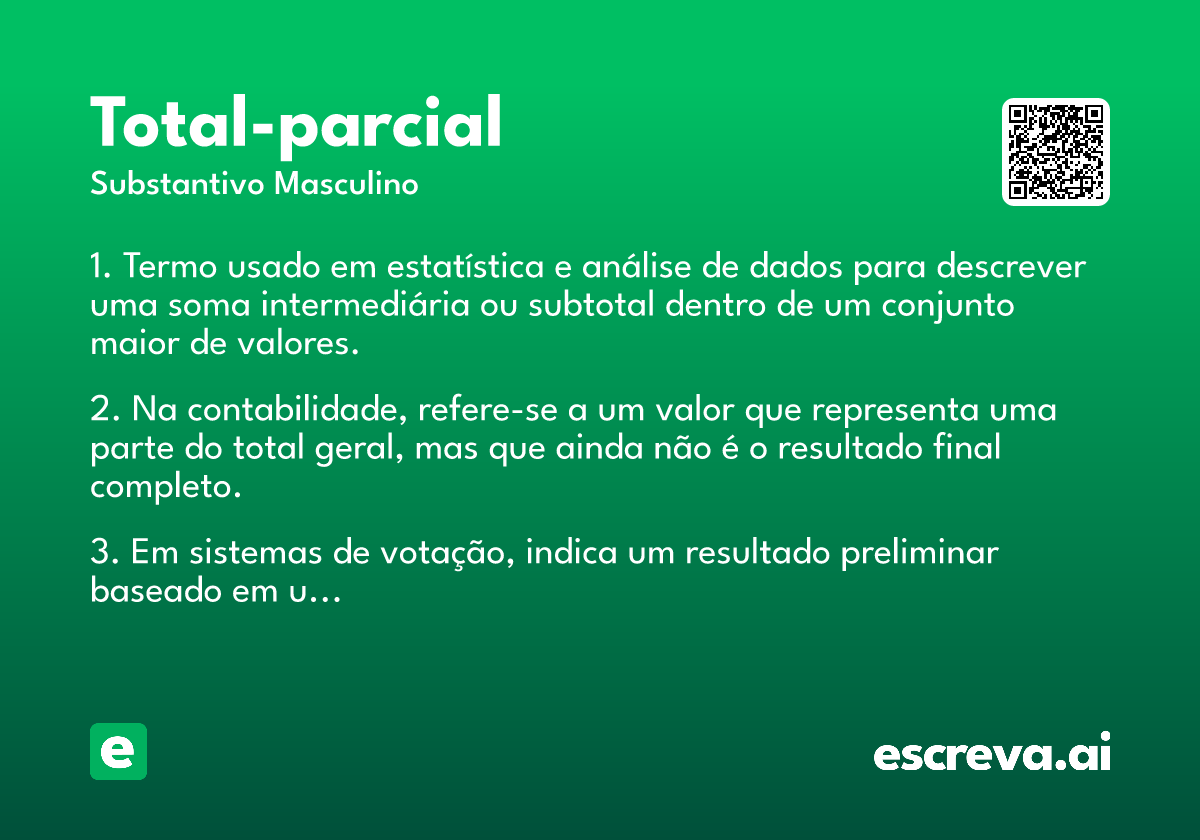 total-parcial