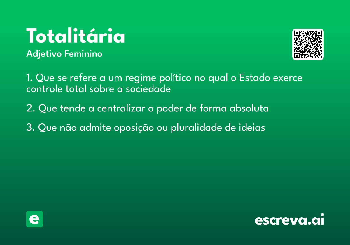 totalitária
