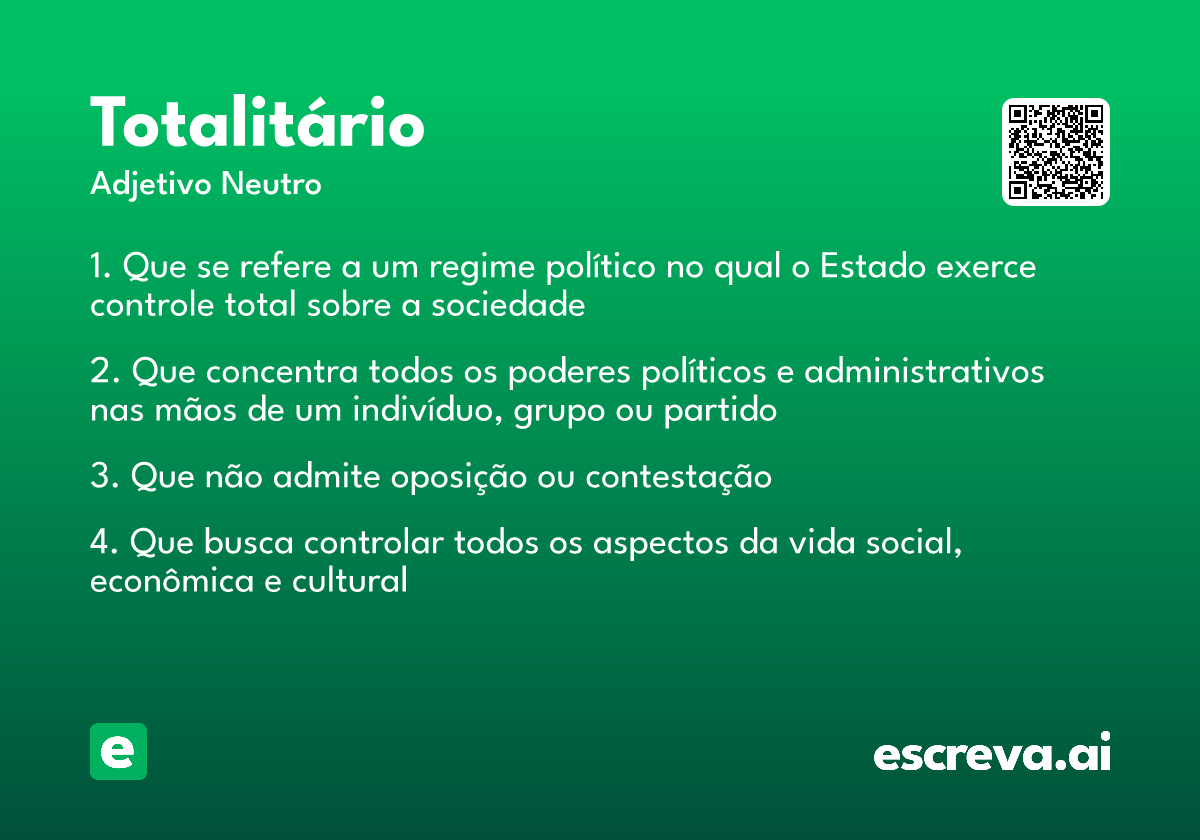 totalitário