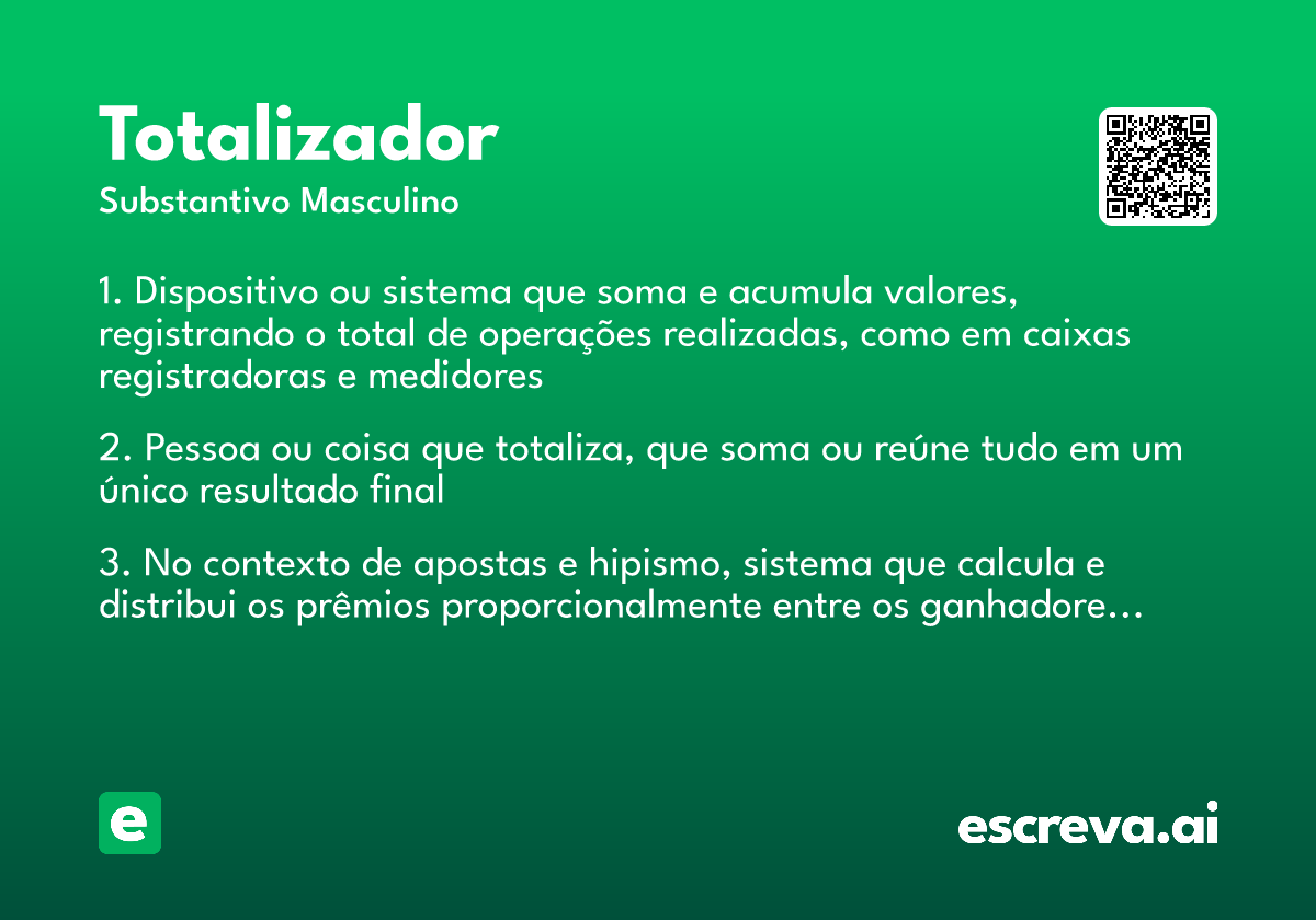 totalizador