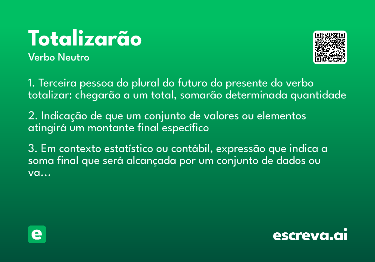 totalizarão