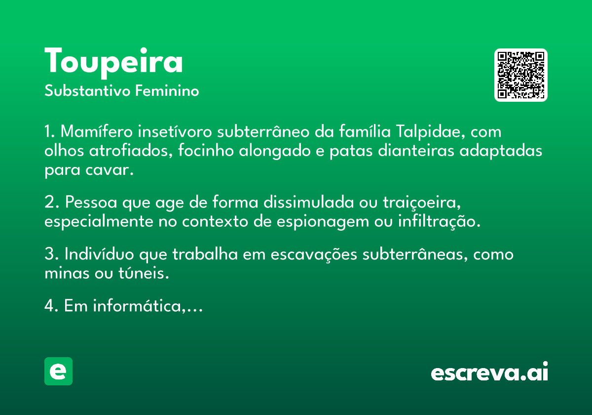 toupeira
