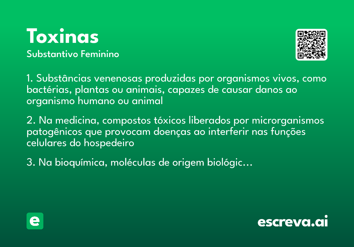 toxinas