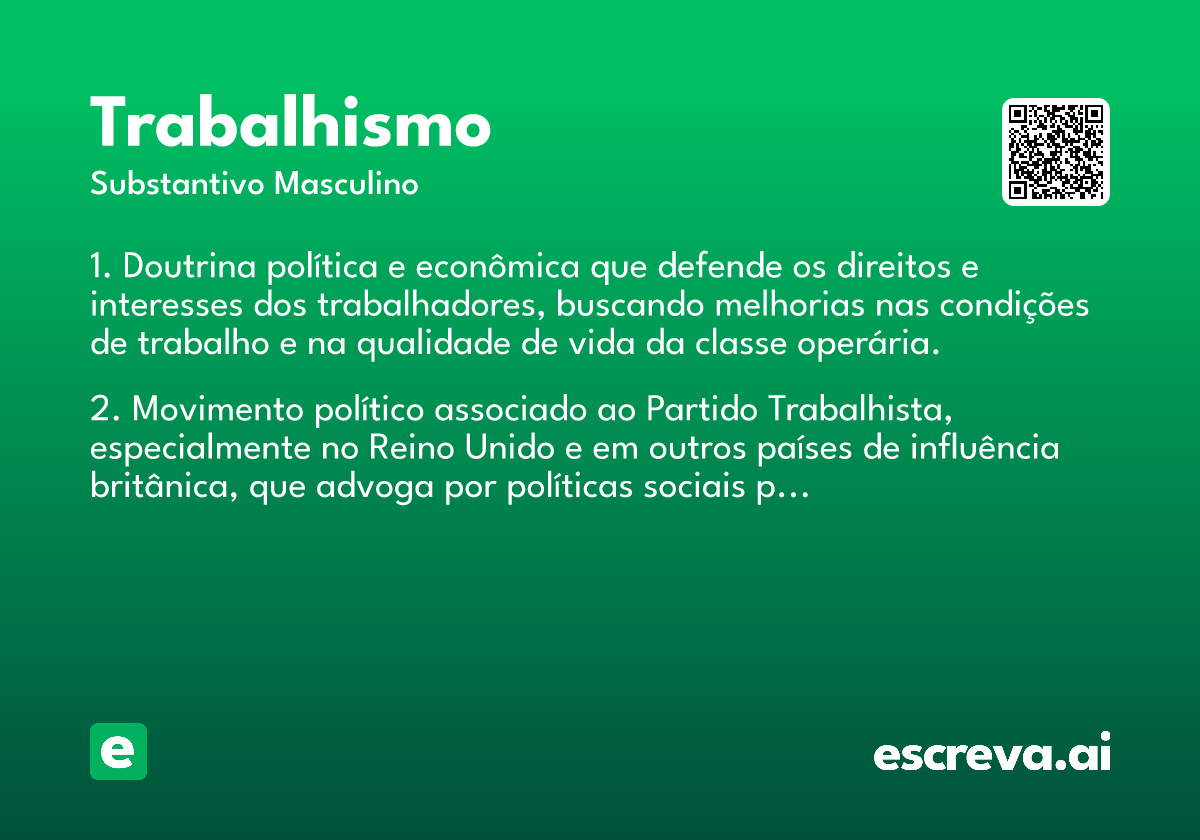 trabalhismo