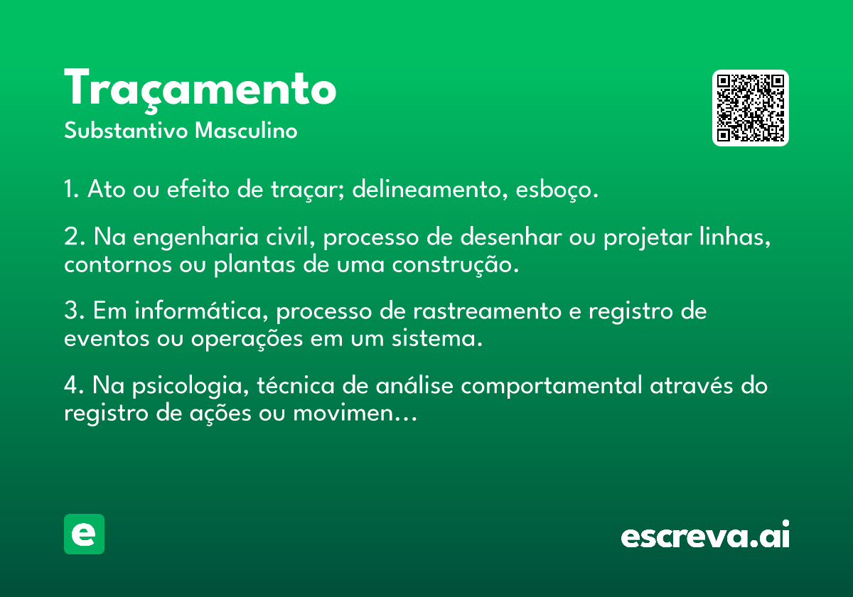 traçamento