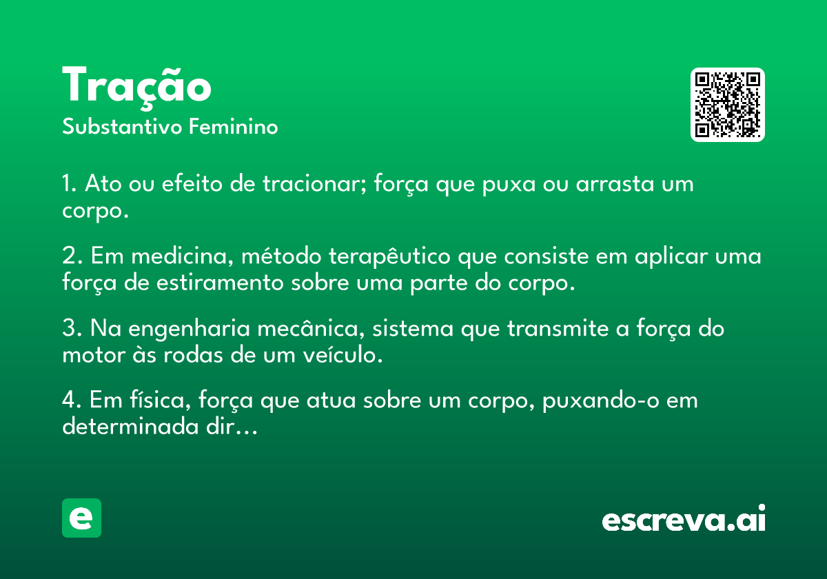 tração