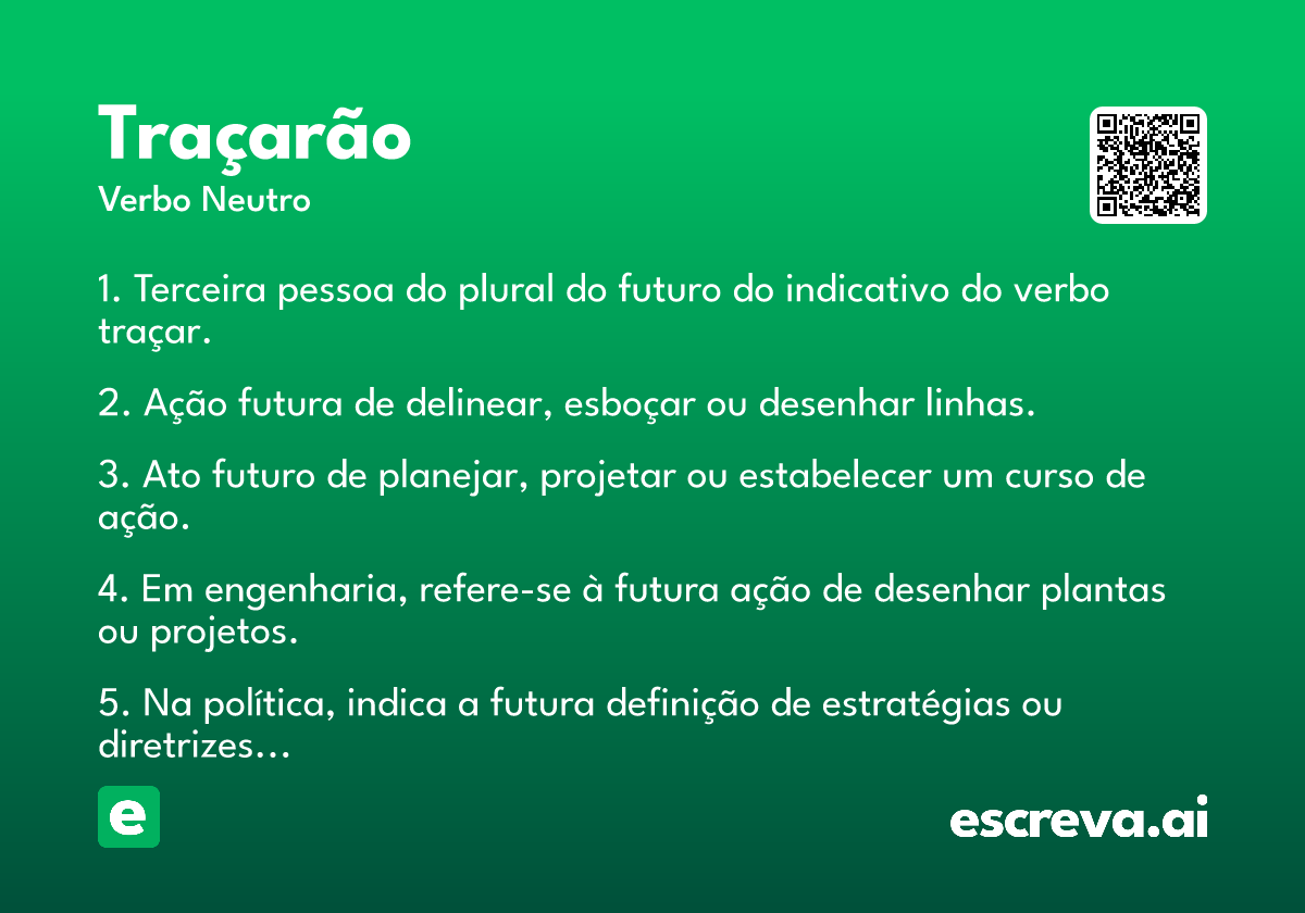traçarão