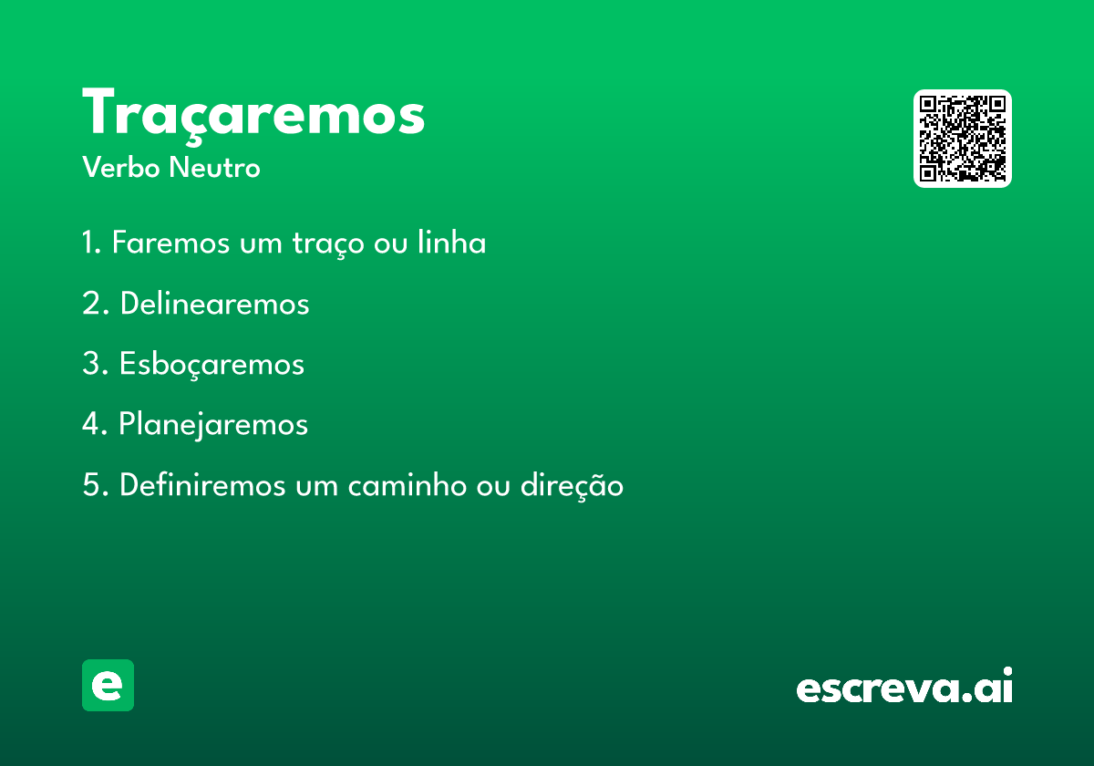 traçaremos