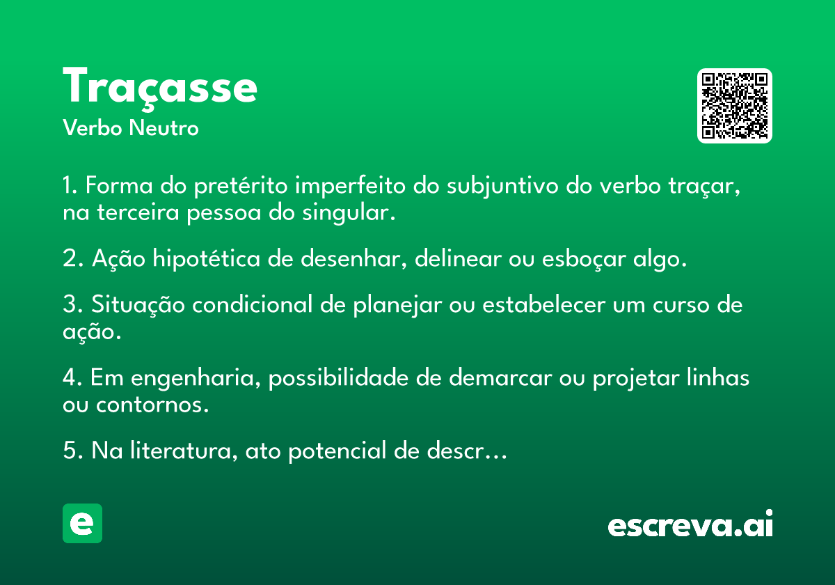 traçasse