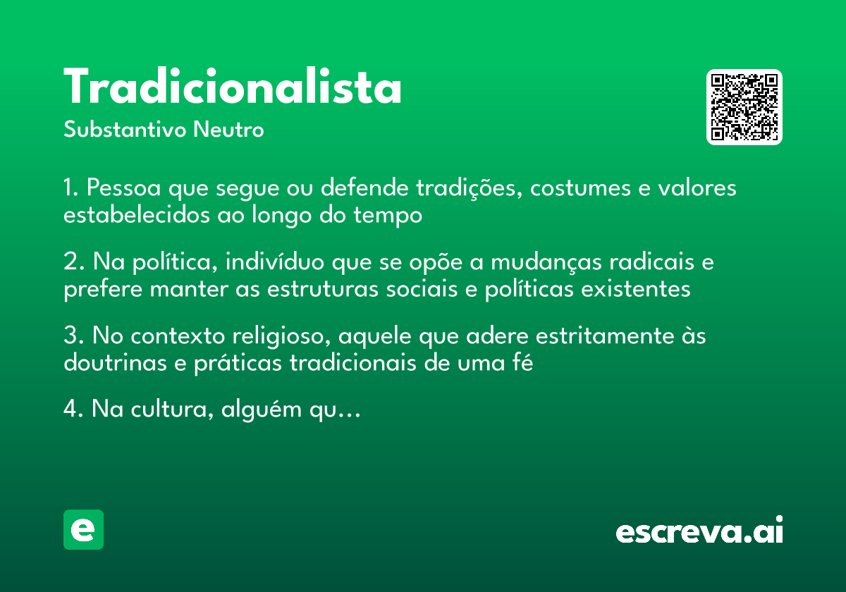 tradicionalista