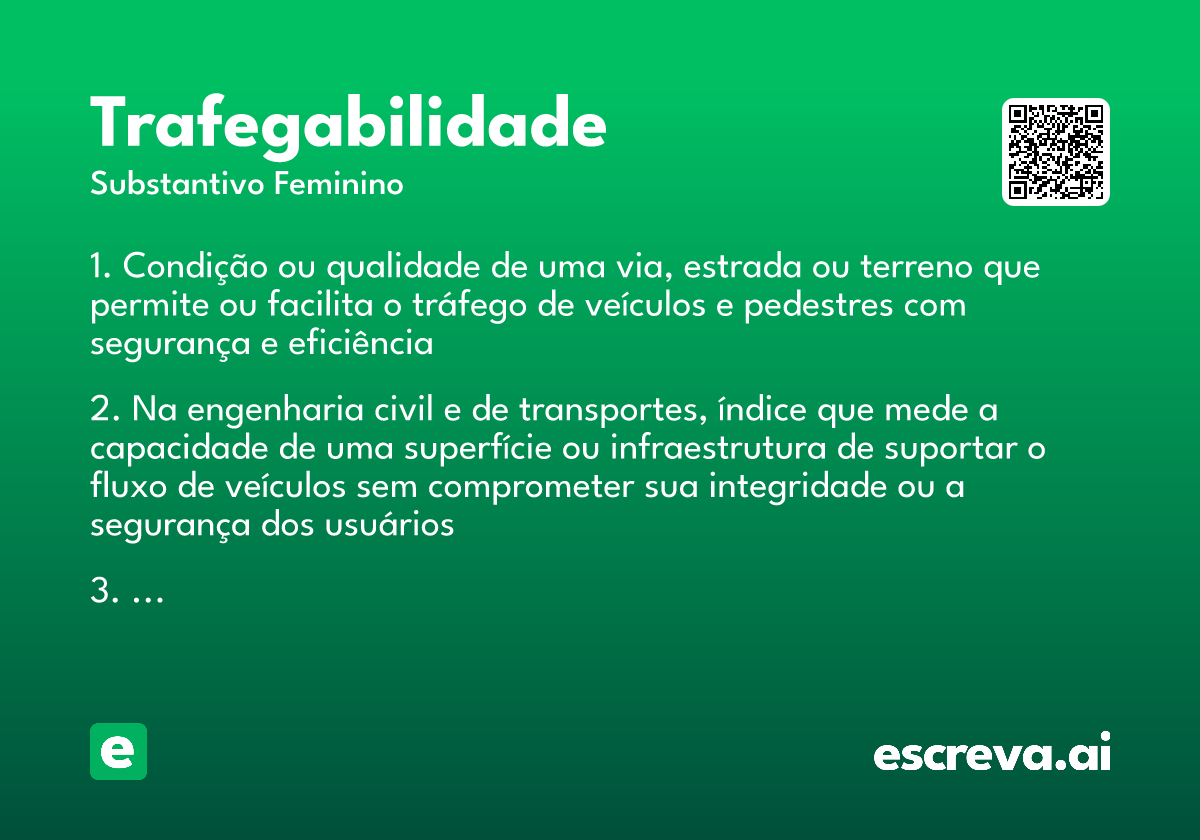trafegabilidade