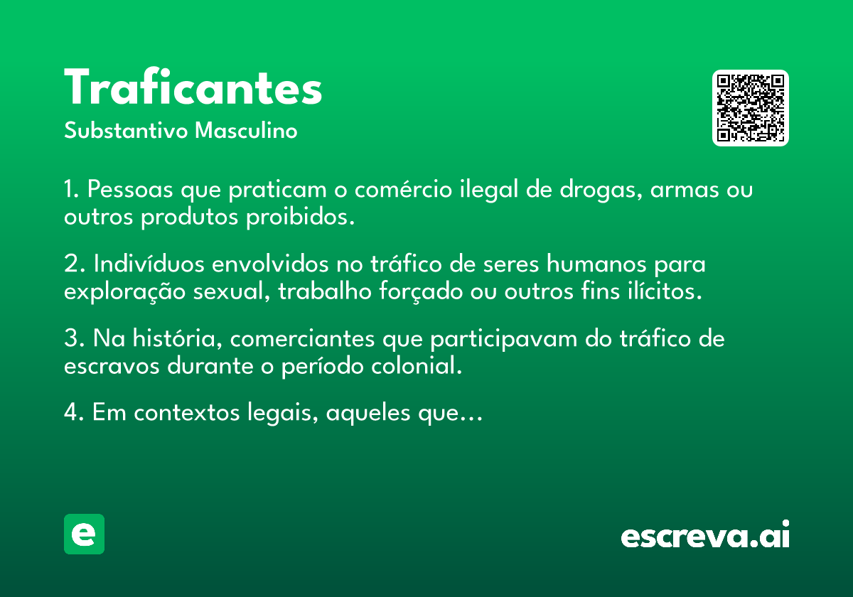 traficantes