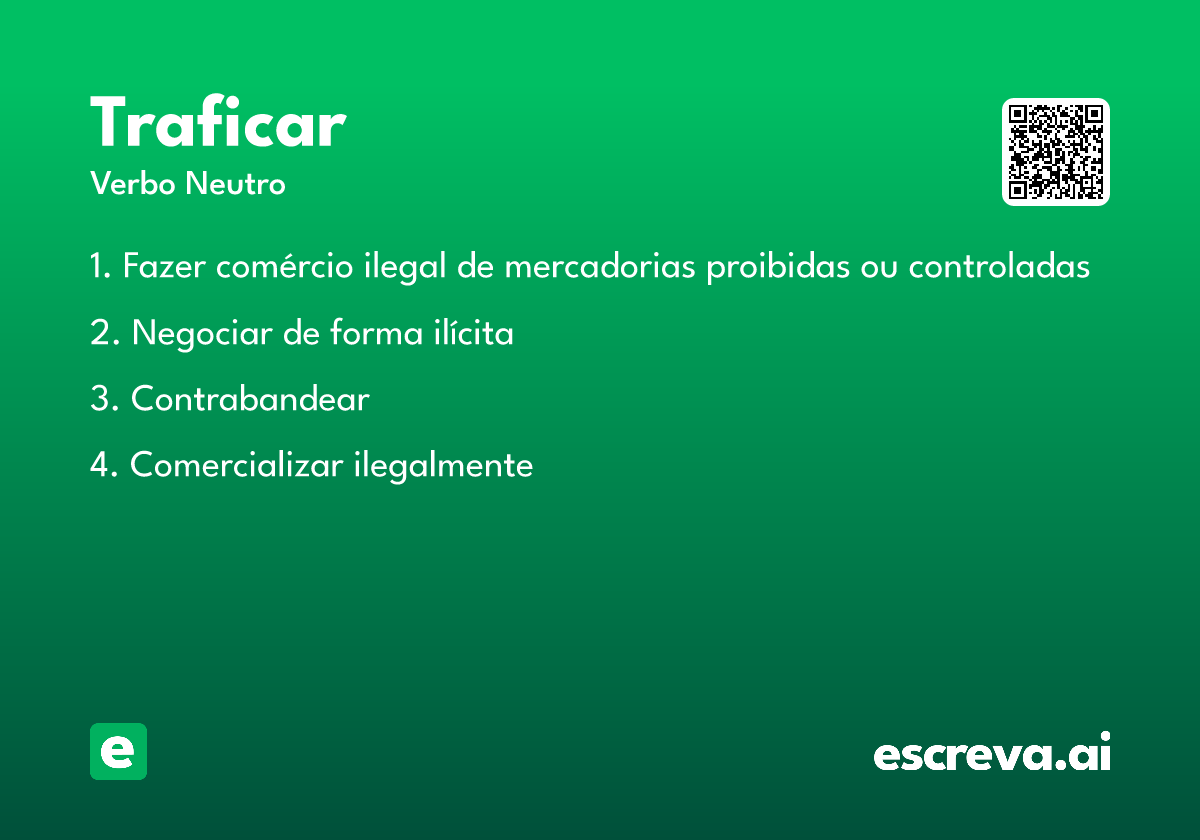 traficar
