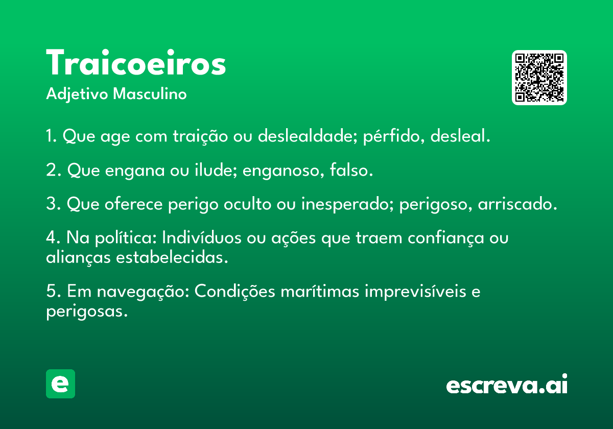 traicoeiros