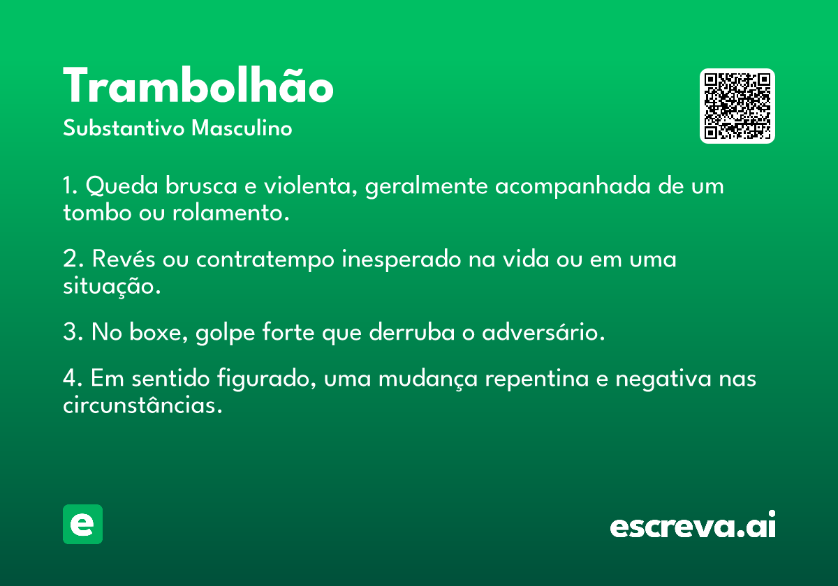 trambolhão