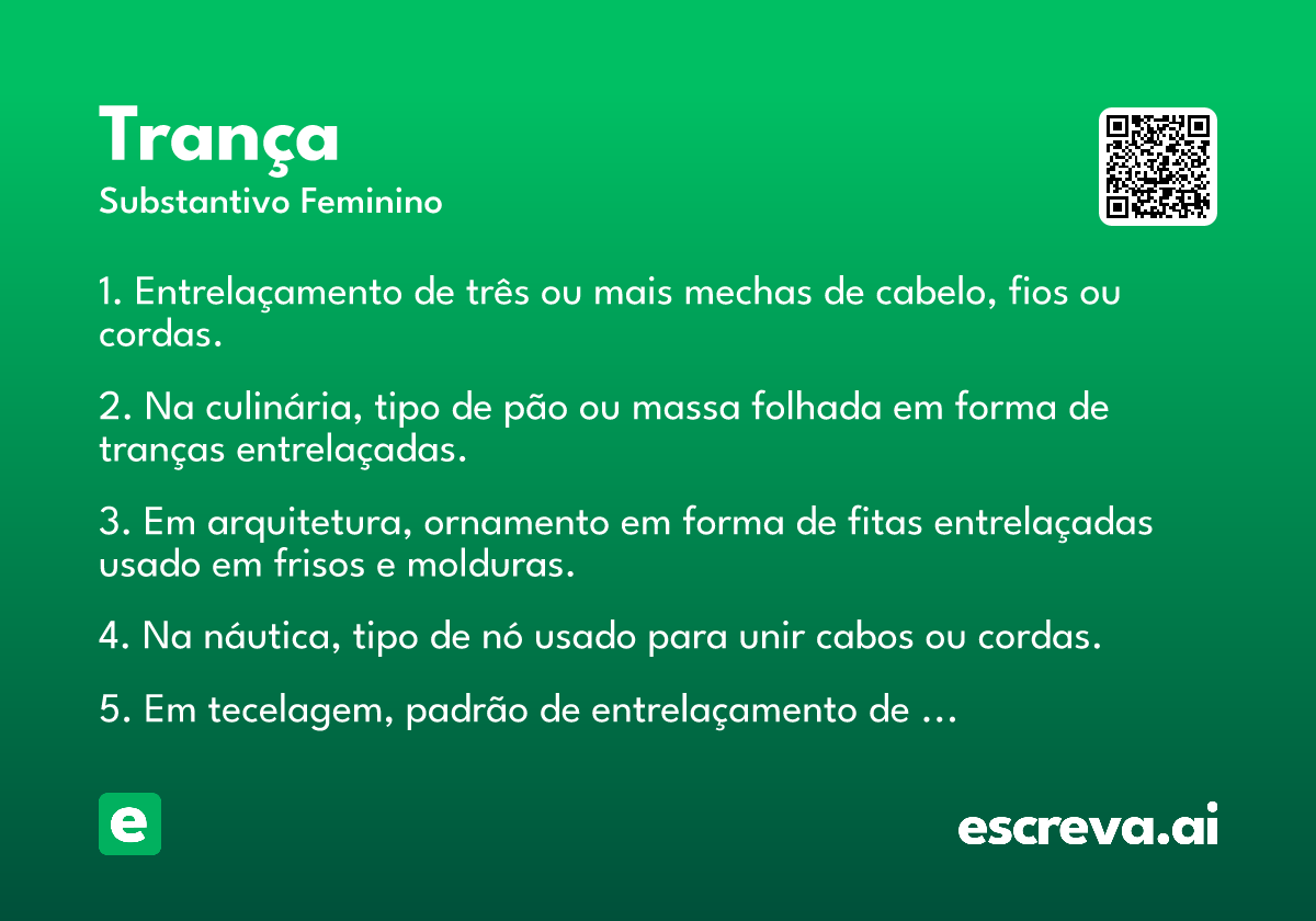 trança