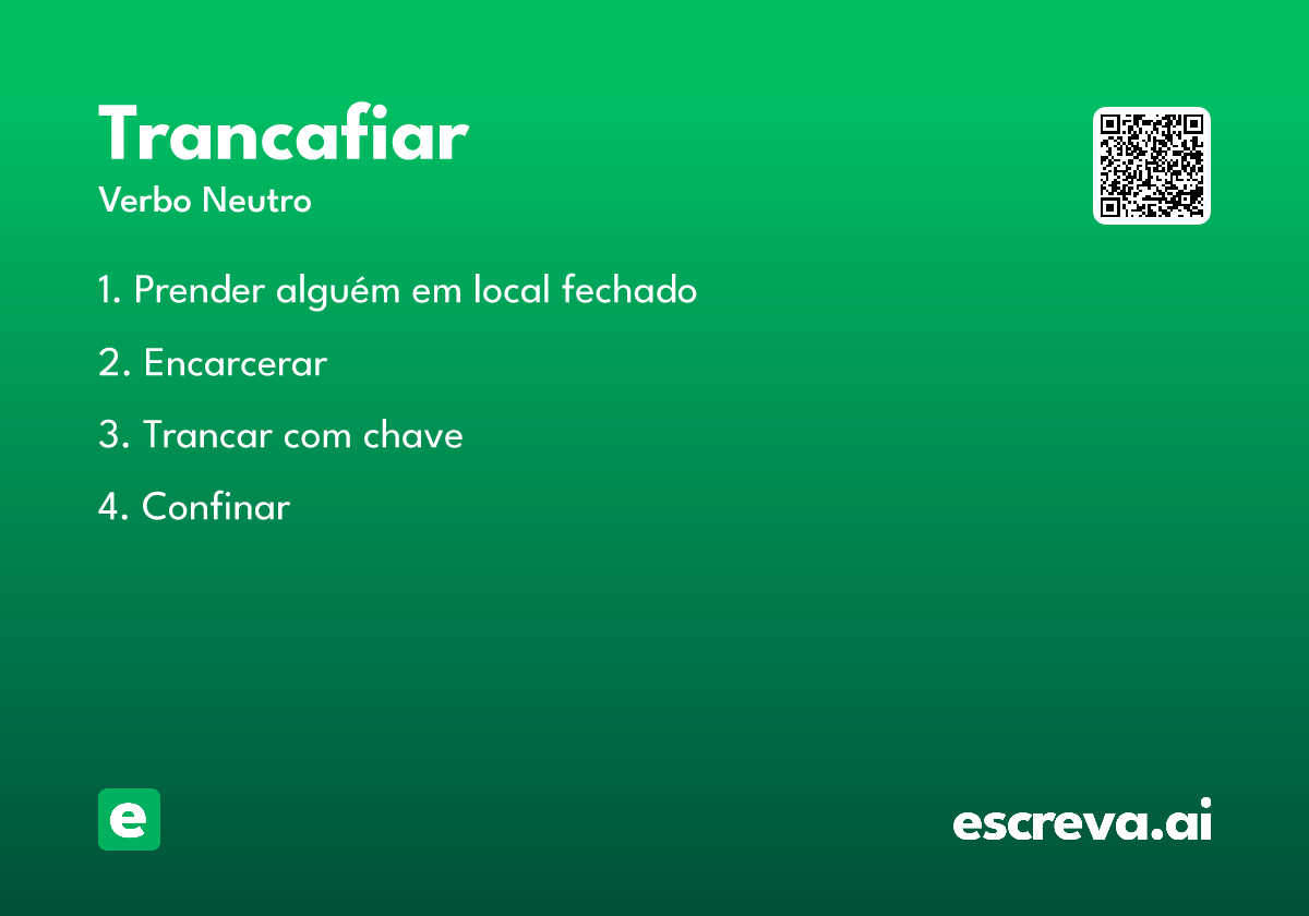 trancafiar