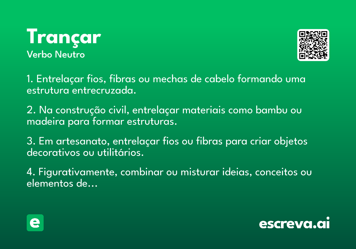 trançar