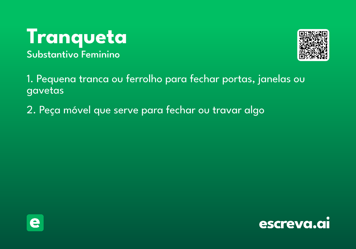 tranqueta