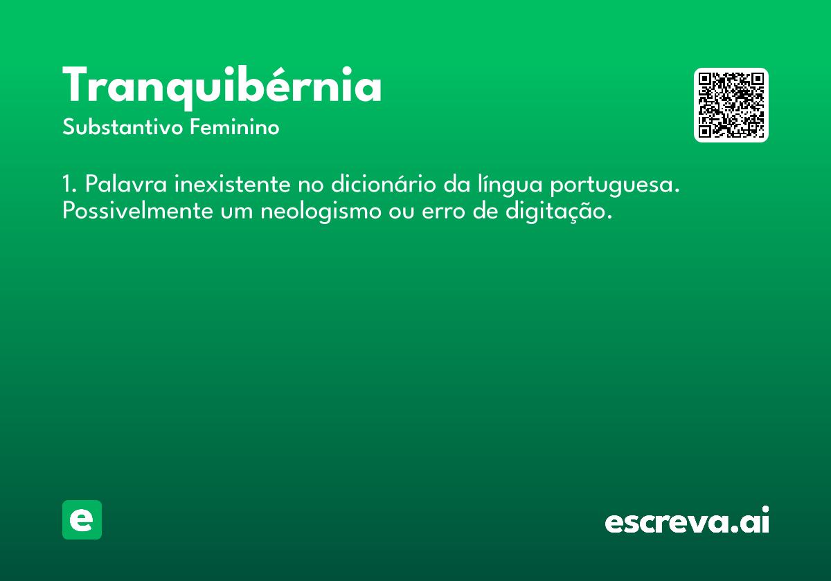 tranquibérnia