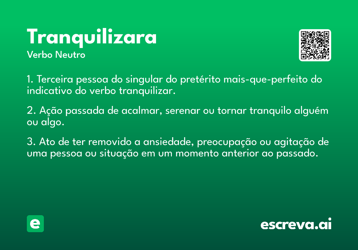 tranquilizara