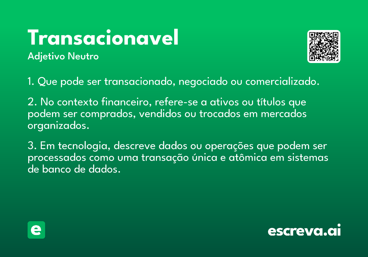 transacionavel