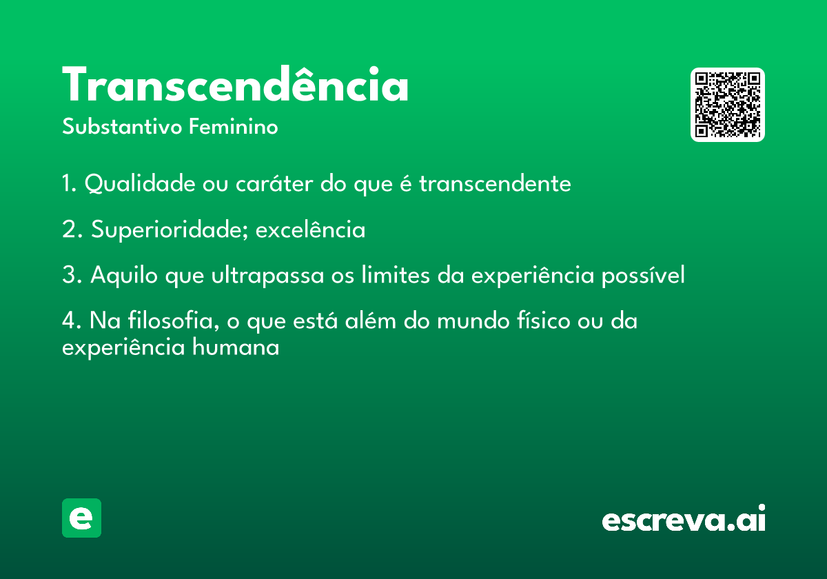 transcendência