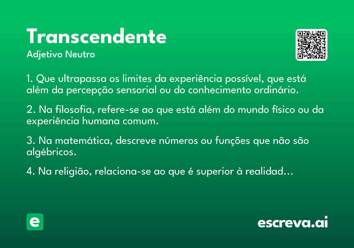 transcendente