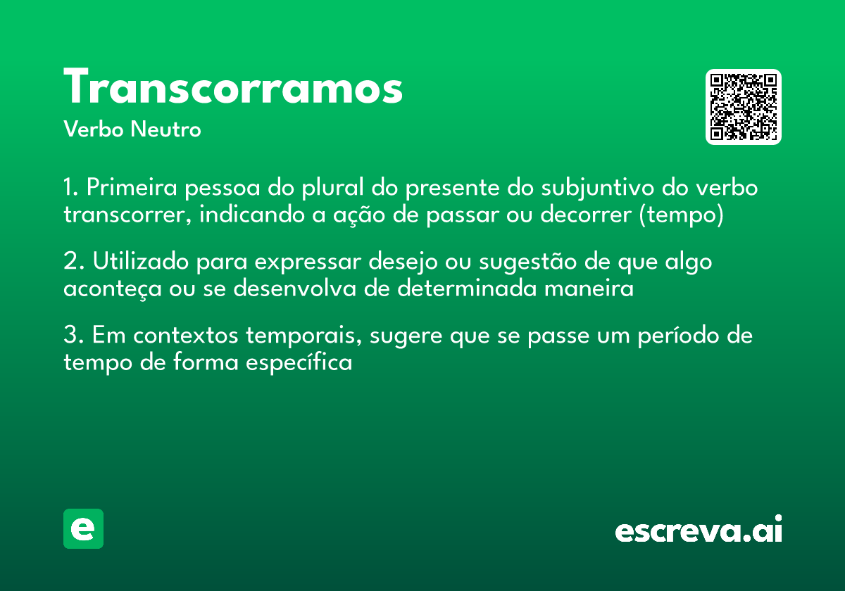 transcorramos