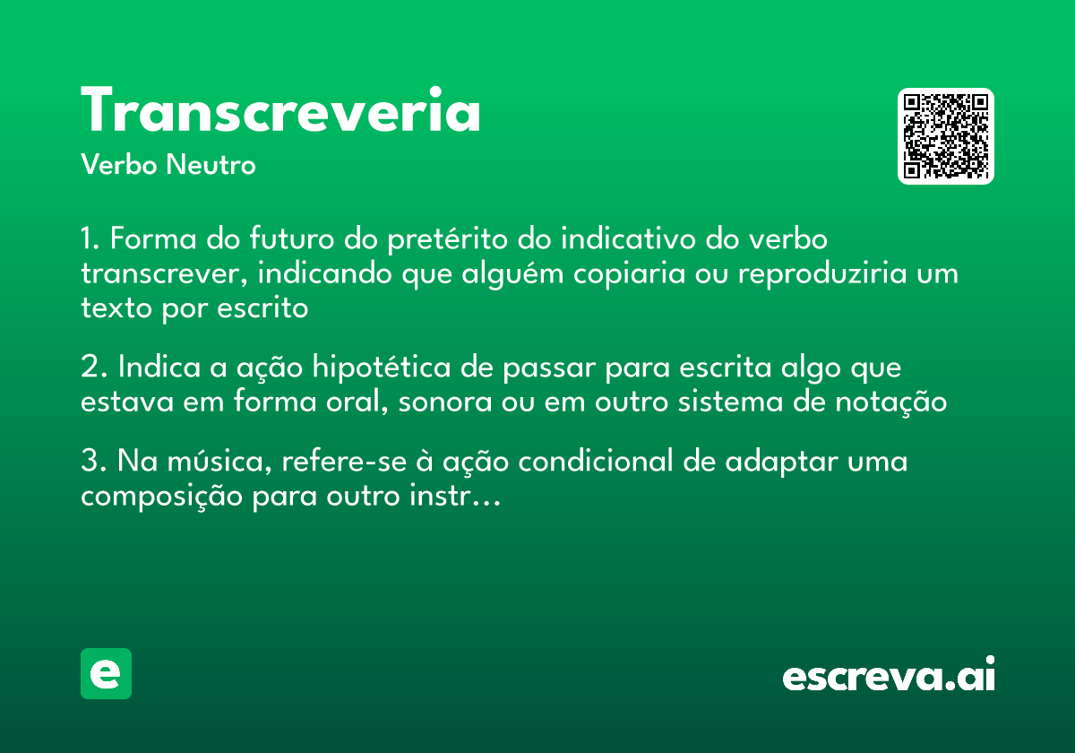 transcreveria