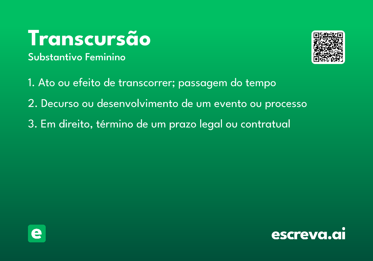 transcursão