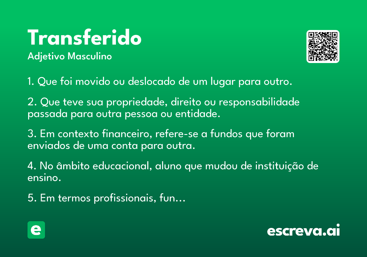 transferido