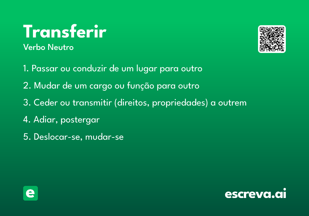 transferir