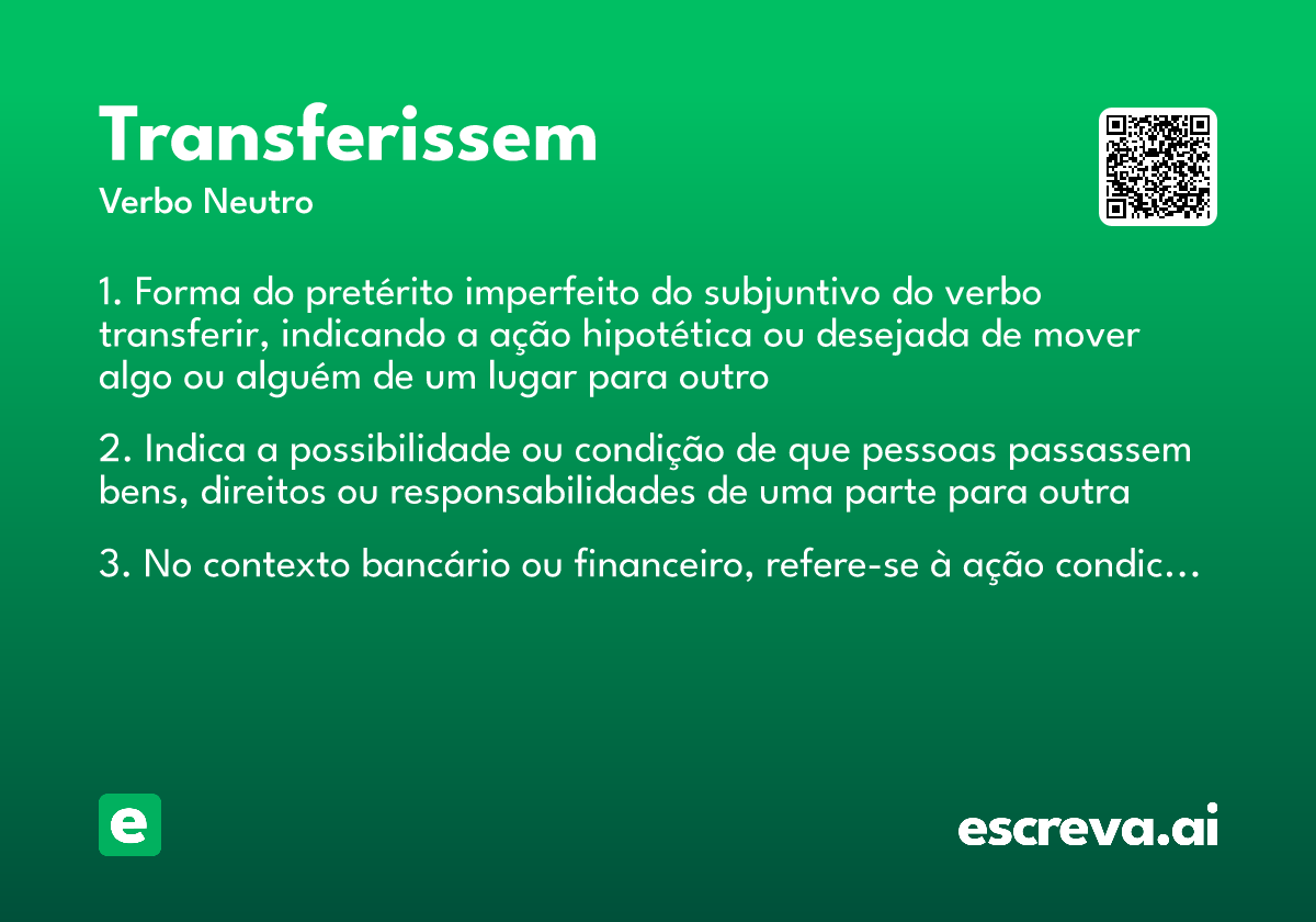transferissem