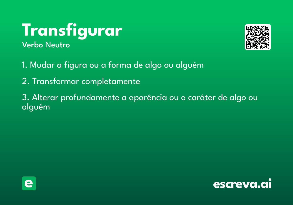 transfigurar