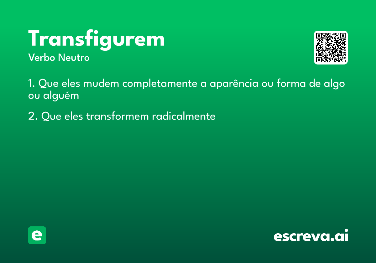 transfigurem