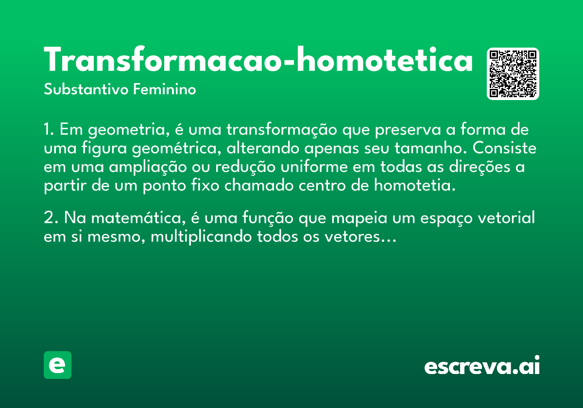 transformacao-homotetica