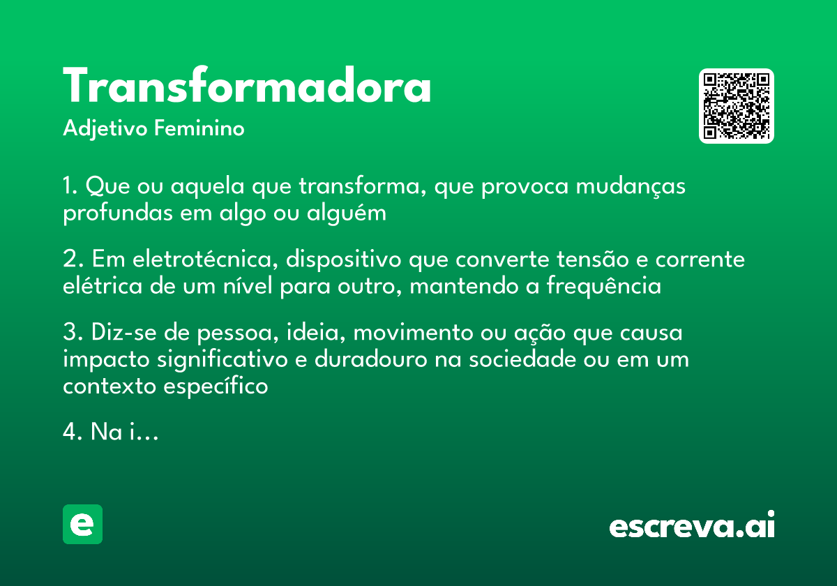 transformadora