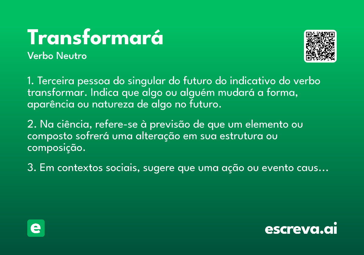 transformará