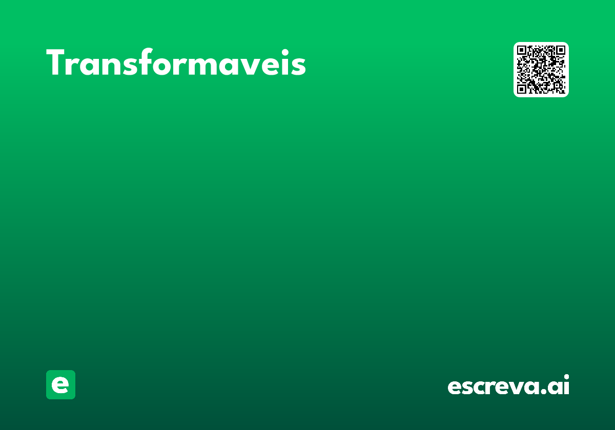 transformaveis