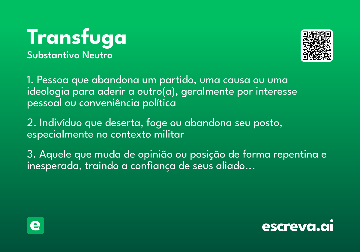 transfuga