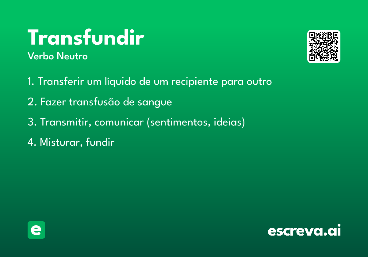 transfundir