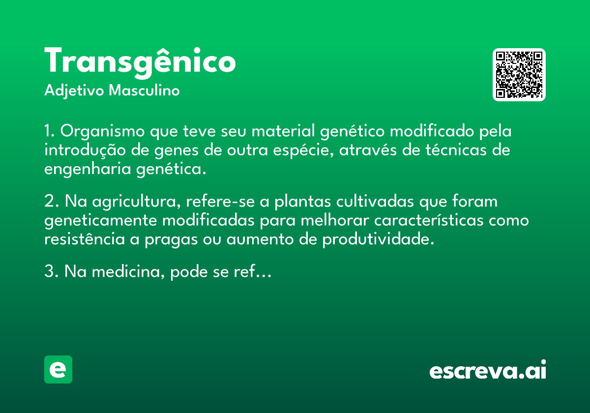 transgênico