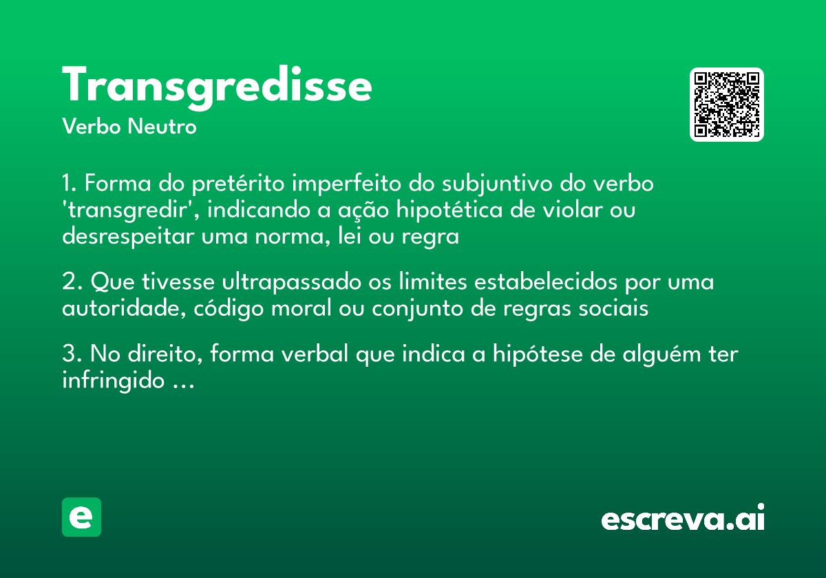 transgredisse