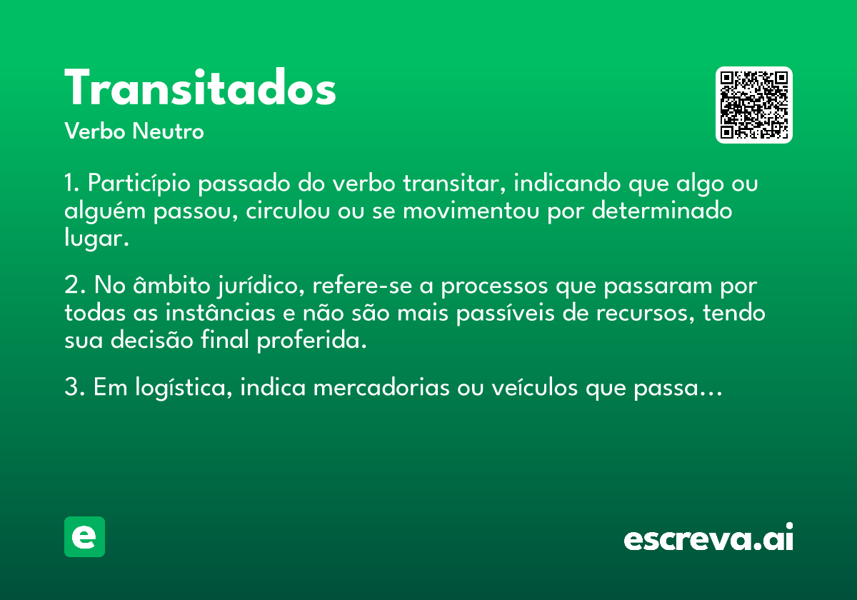 transitados