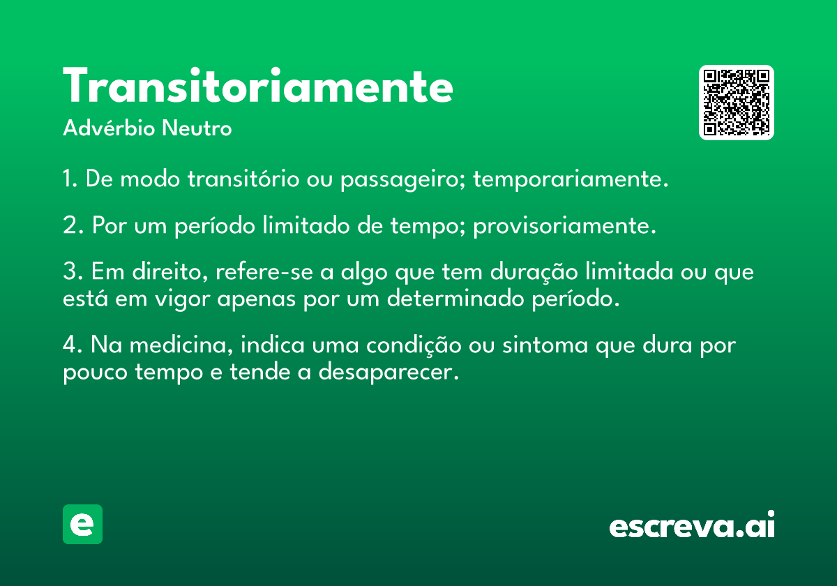 transitoriamente