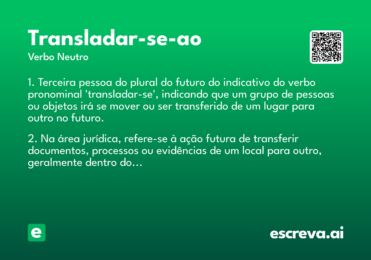 transladar-se-ao